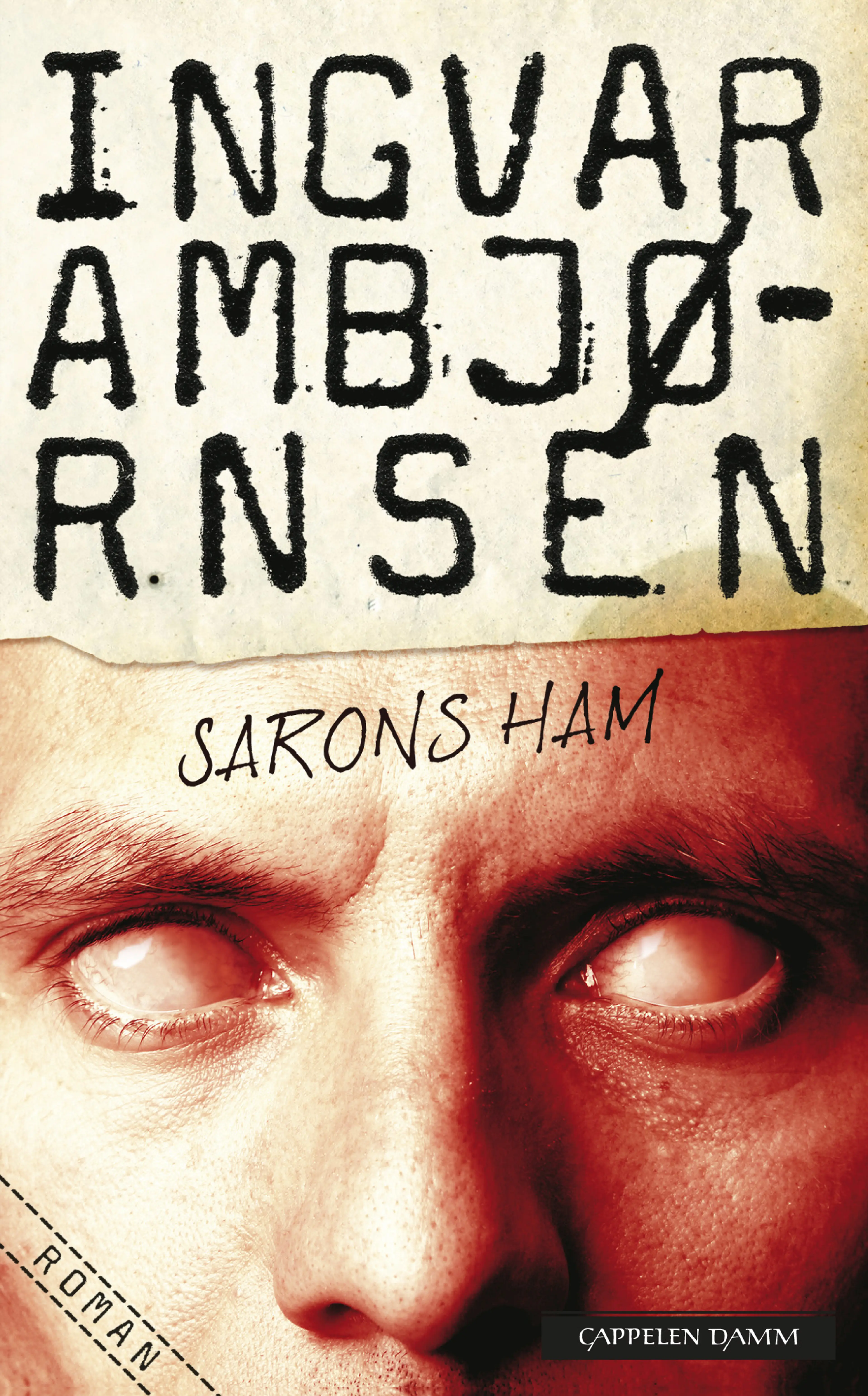 Omslag Sarons ham av Ingvar Ambjørnsen (Heftet)