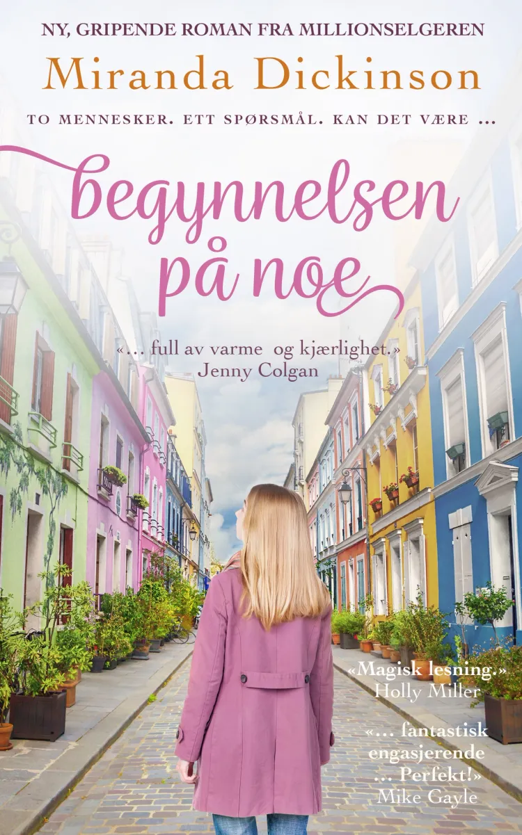 Omslag Begynnelsen på noe av Miranda Dickinson (Ebok)