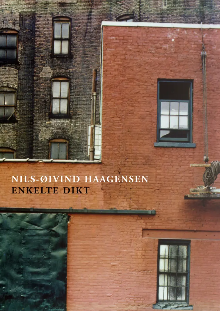 Omslag Enkelte dikt av Nils-Øivind Haagensen (Heftet)