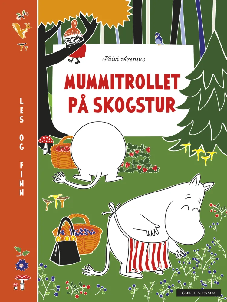 Omslag Mummitrollet på skogstur av Päivi Arenius (Innbundet)