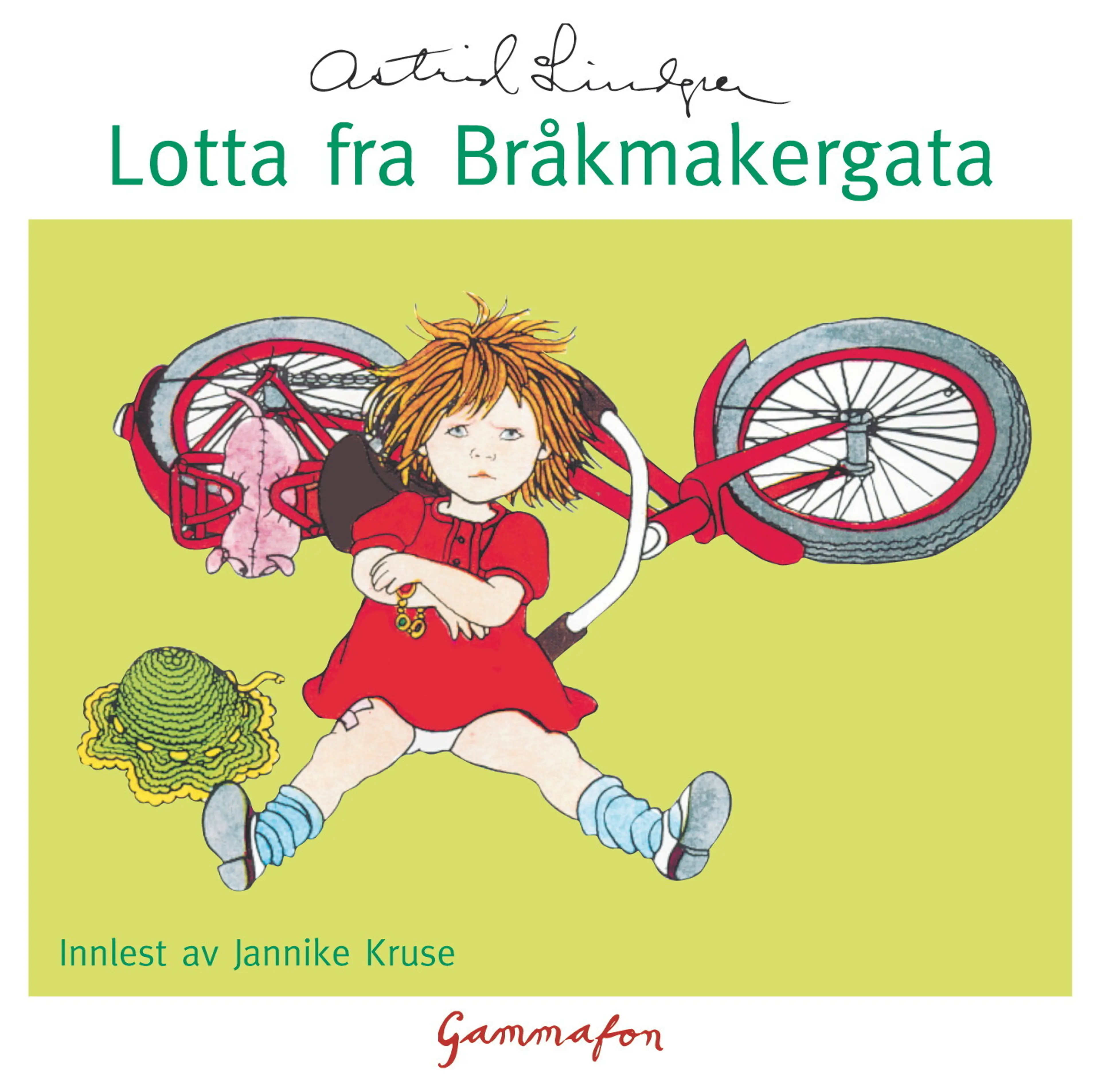 Omslag Lotta fra Bråkmakergata av Astrid Lindgren (Lydbok)
