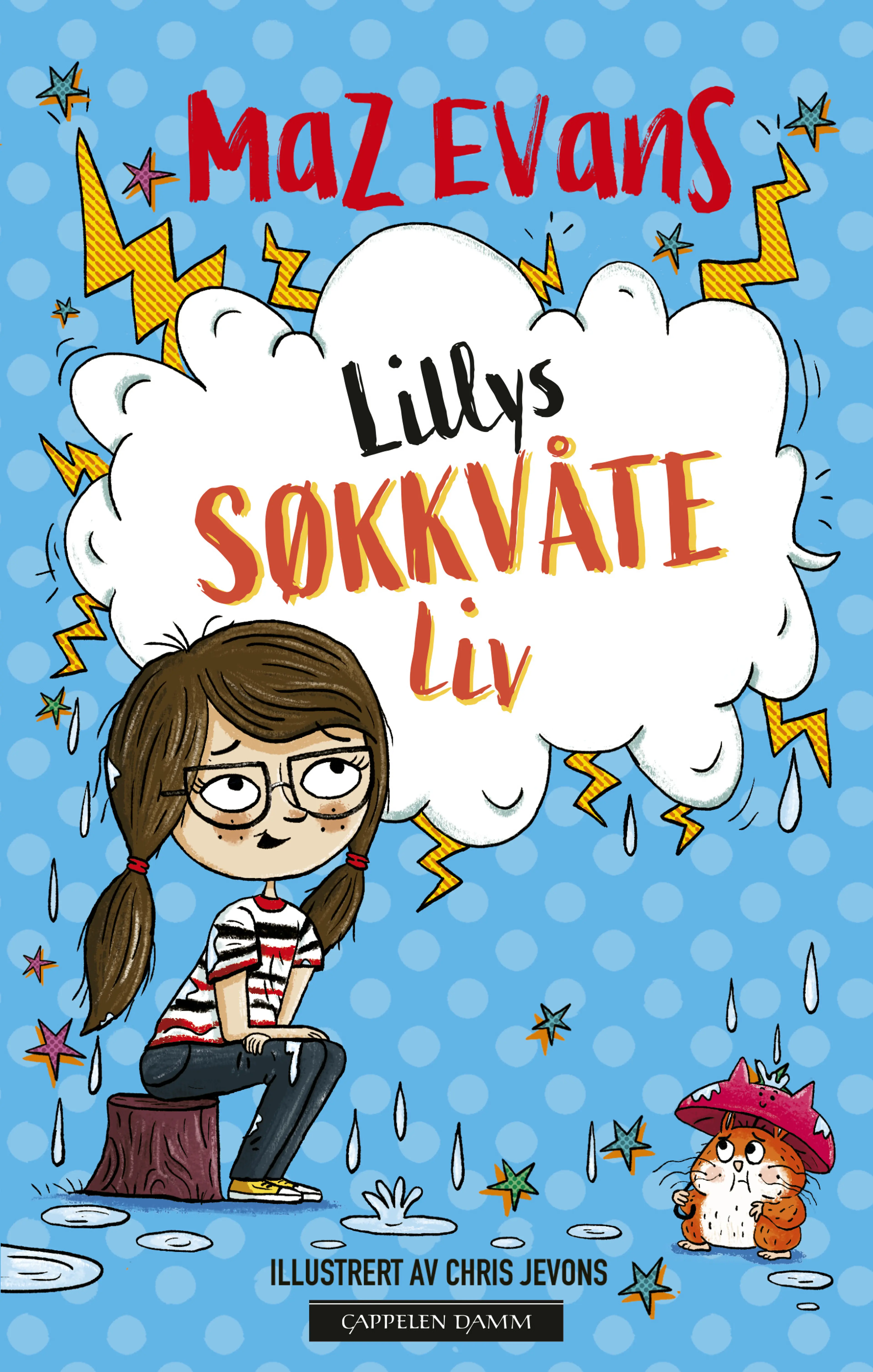 Omslag Lillys søkkvåte liv av Maz Evans (Ebok)