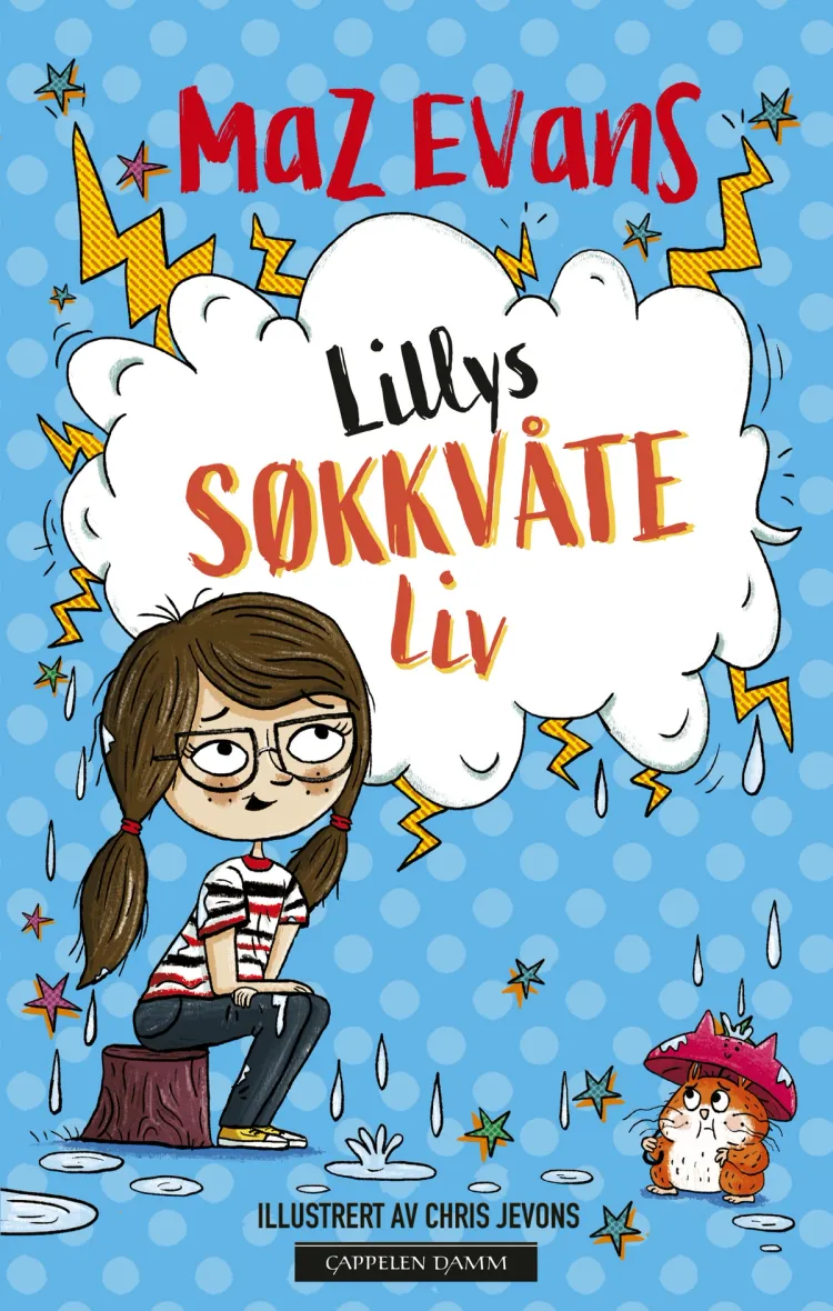 Omslag Lillys søkkvåte liv av Maz Evans (Ebok)