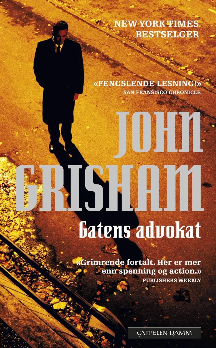 Omslag Gatens advokat av John Grisham (Heftet)