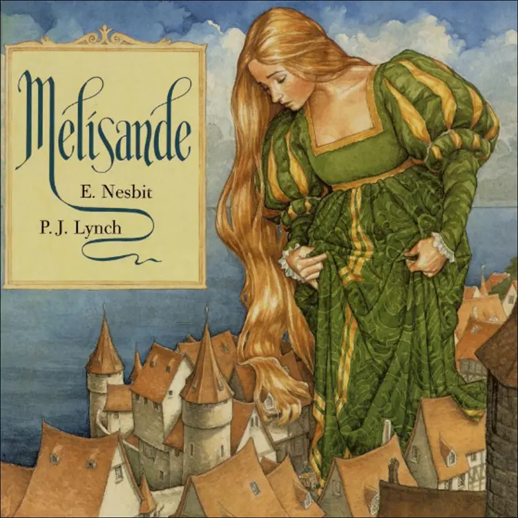 Omslag Melisande av Edith Nesbit (Lydbok)