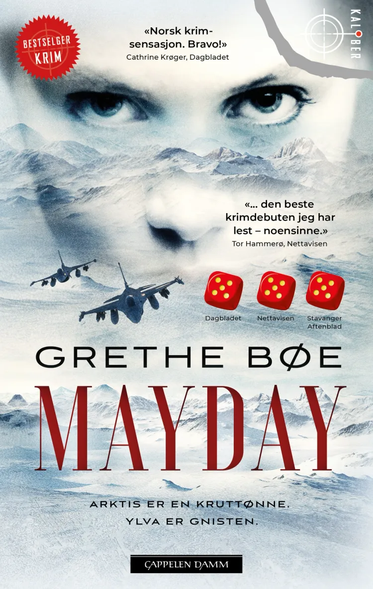Omslag Mayday av Grethe Bøe (Heftet)