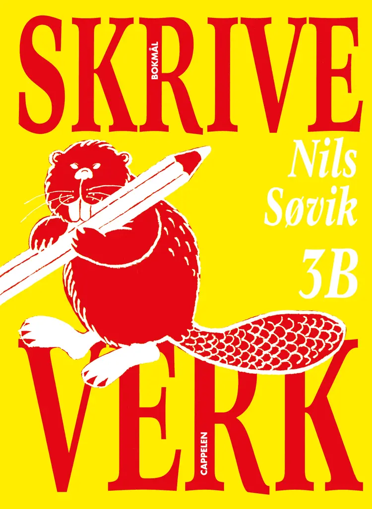 Omslag Skriveverk 3B Stavskrift av Nils Søvik (Heftet)