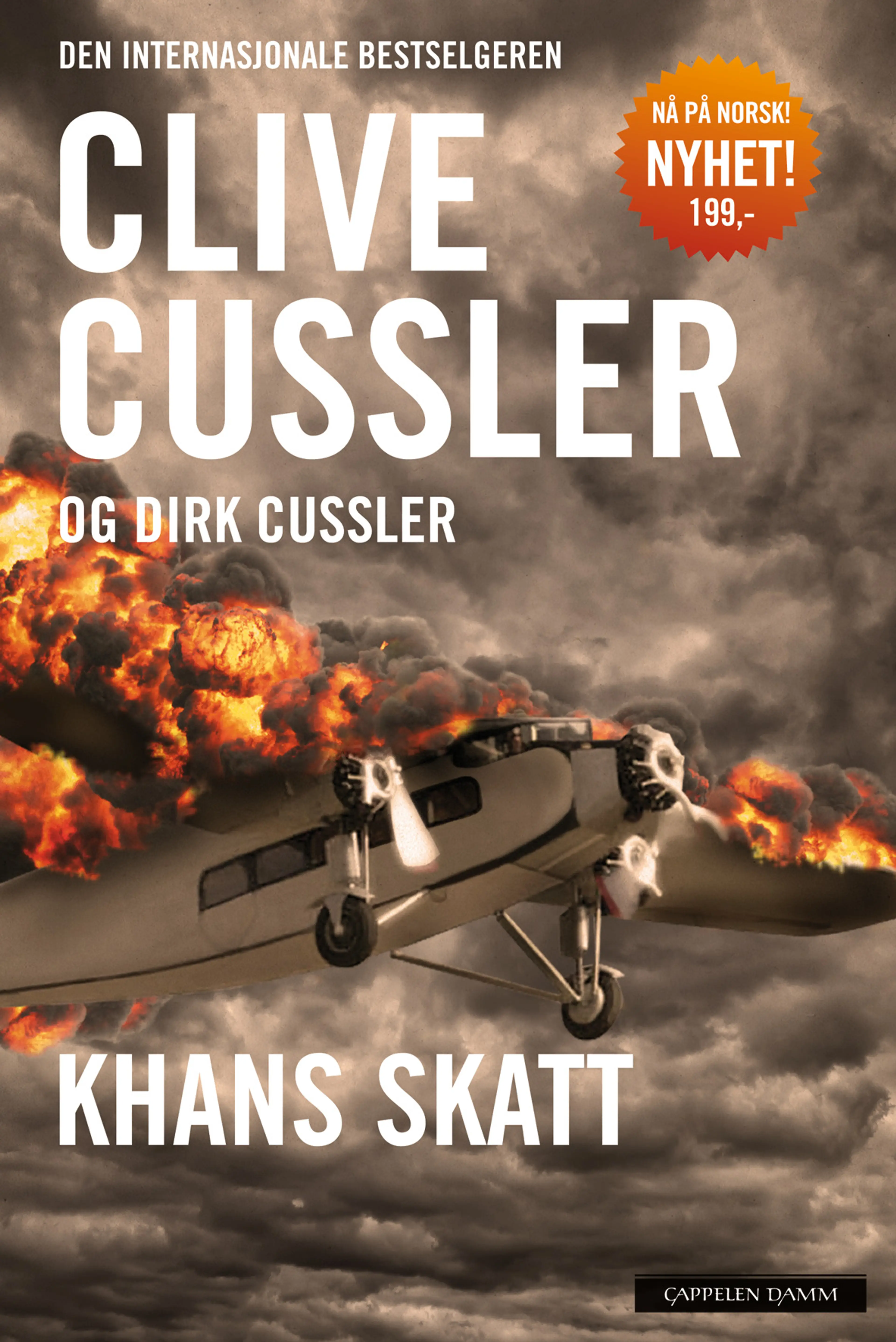 Omslag Khans skatt av Clive Cussler (Heftet)