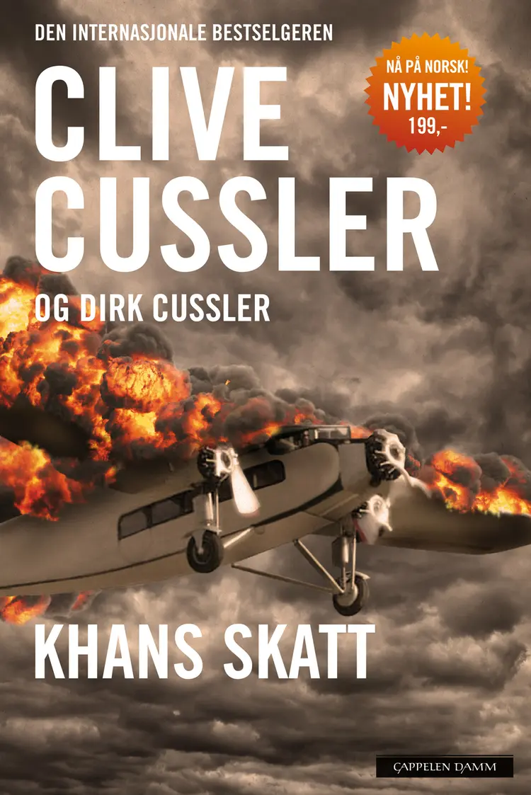 Omslag Khans skatt av Clive Cussler (Heftet)
