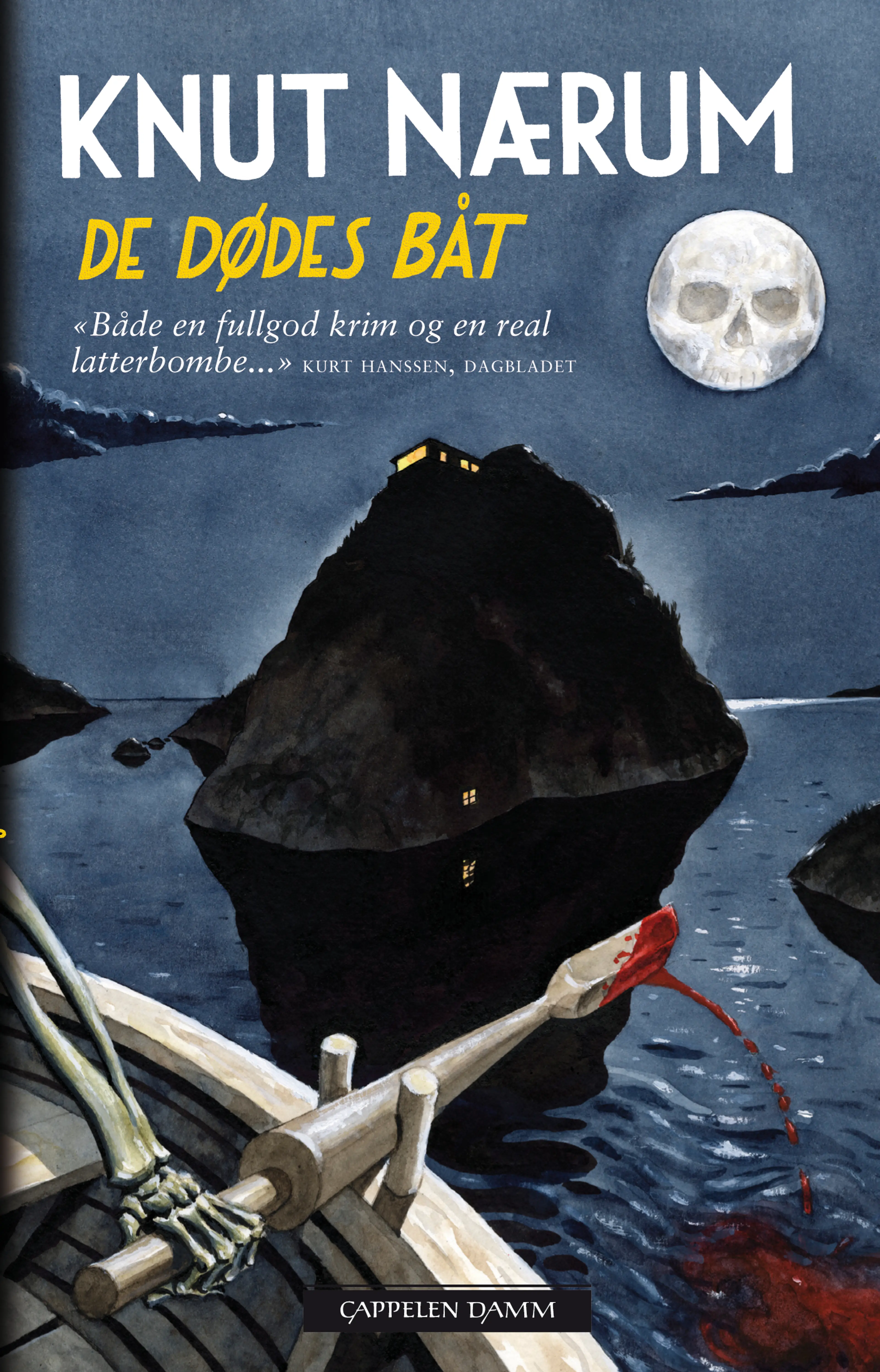 Omslag De dødes båt av Knut Nærum (Ebok)