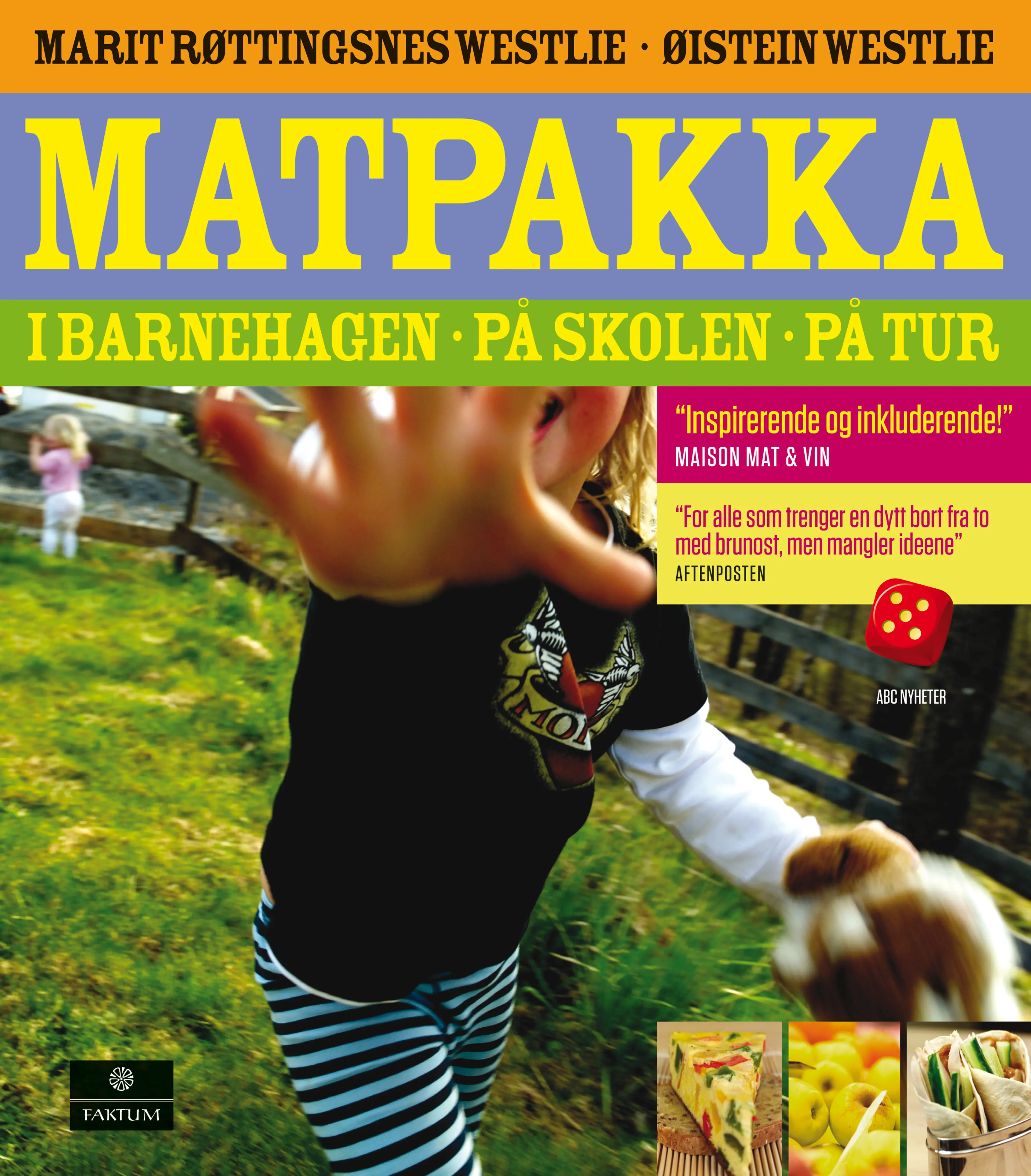 Omslag Matpakka til alle barn av Marit Røttingsnes Westlie (Innbundet)