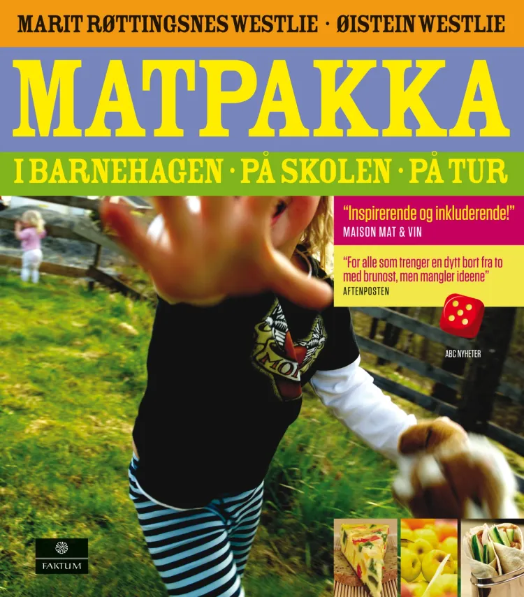 Omslag Matpakka til alle barn av Marit Røttingsnes Westlie (Innbundet)