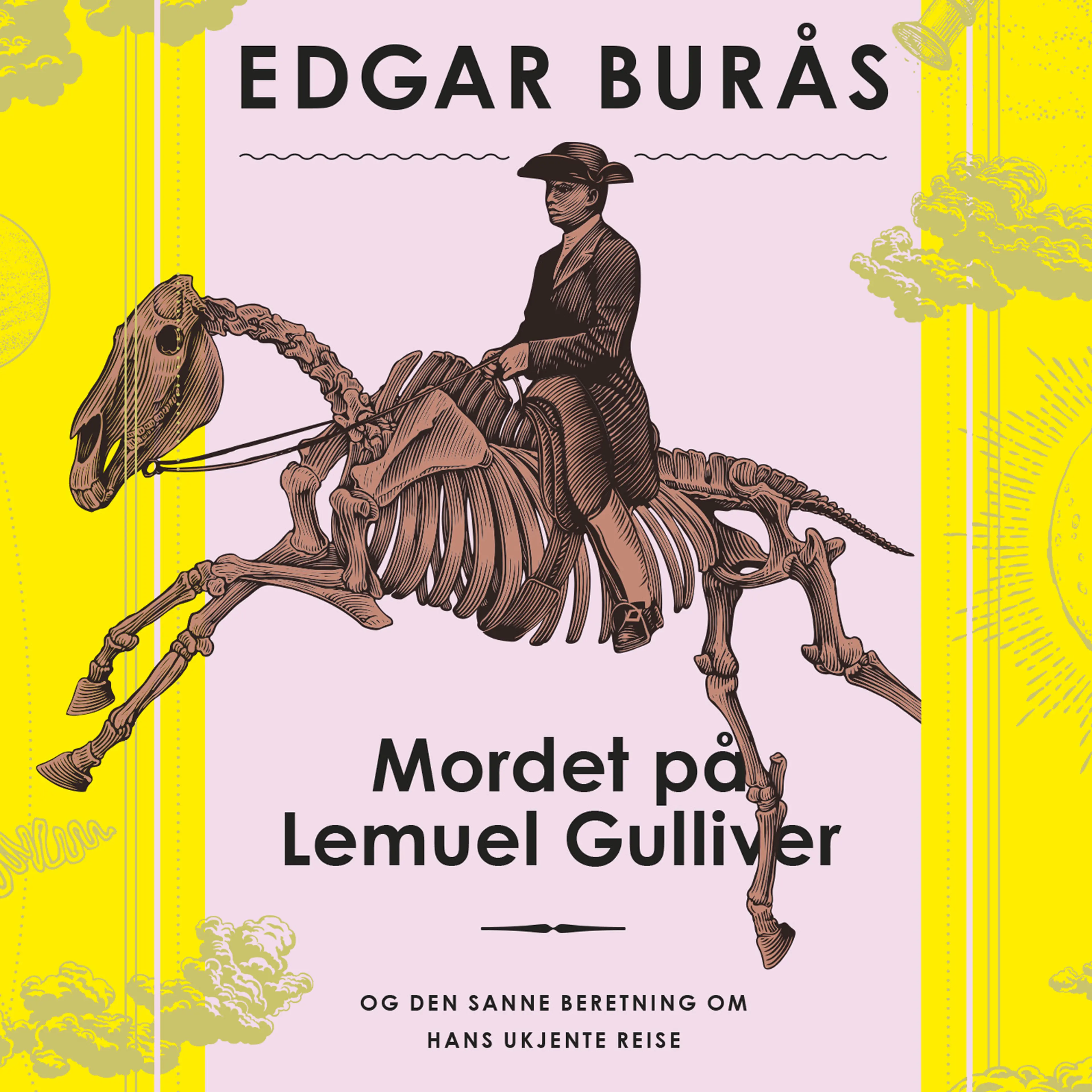 Omslag Mordet på Lemuel Gulliver av Edgar Burås (Lydbok)