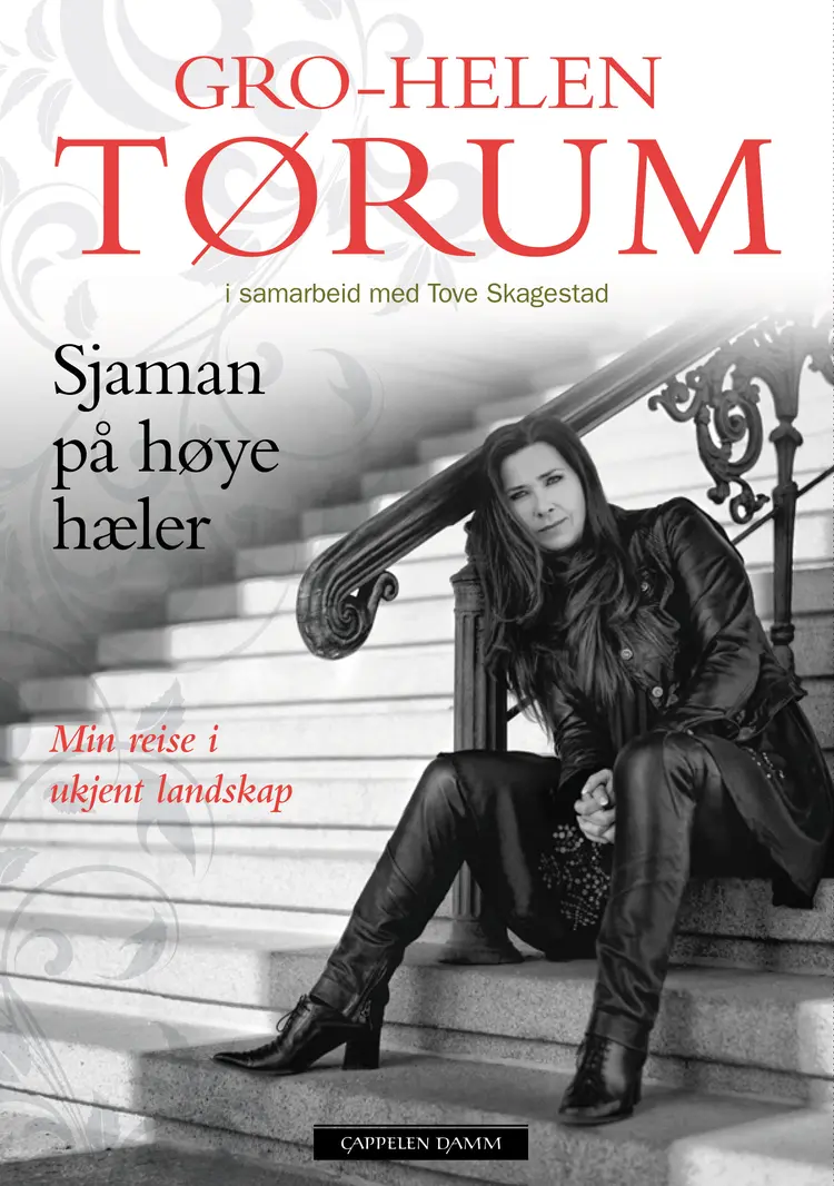 Omslag Sjaman på høye hæler av Gro-Helen Tørum og Tove Skagestad (Ebok)