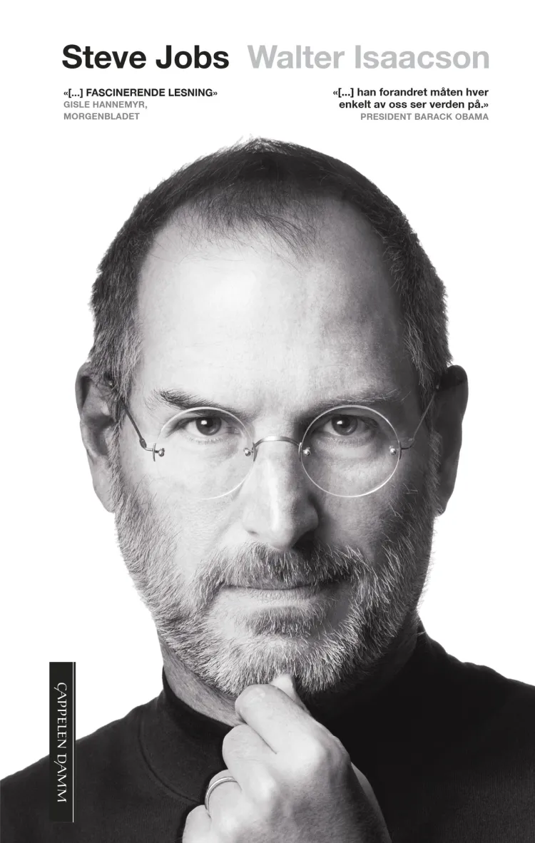 Omslag Steve Jobs av Walter Isaacson (Heftet)
