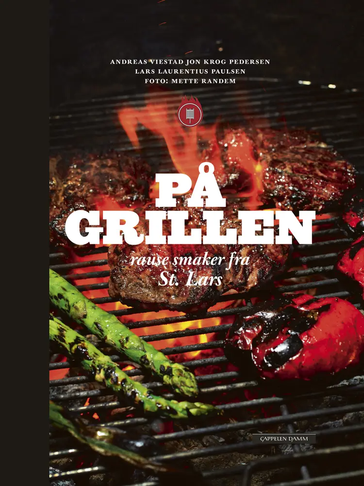 Omslag På grillen av Andreas Viestad, Jon Krog Pedersen og Lars Laurentius Paulsen (Innbundet)