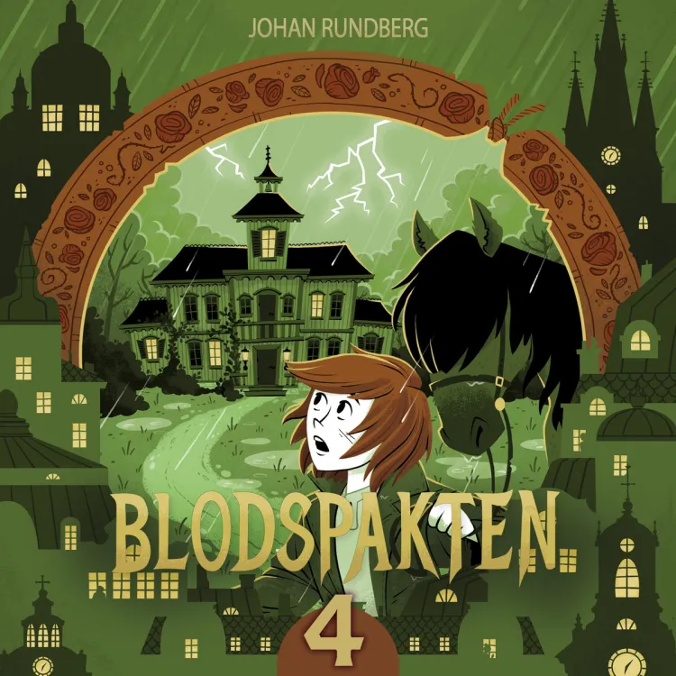 Omslag Blodspakten av Johan Rundberg (Lydbok)