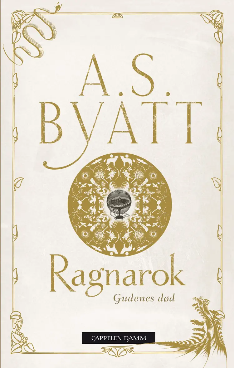 Omslag Ragnarok av A.S. Byatt (Innbundet)