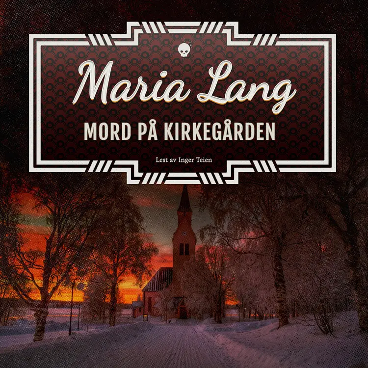 Omslag Mord på kirkegården av Maria Lang (Lydbok)