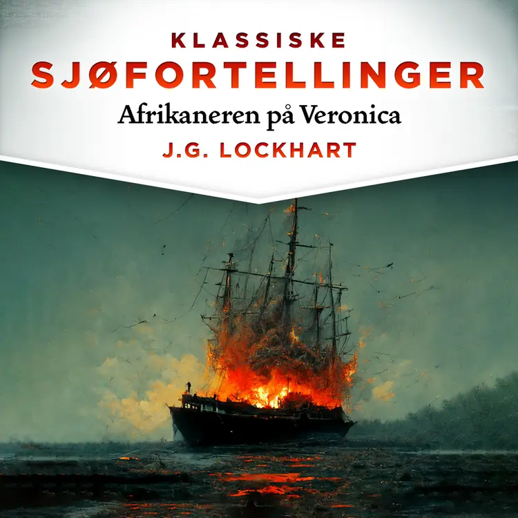 Omslag Afrikaneren på Veronica av J.G. Lockhart (Lydbok)
