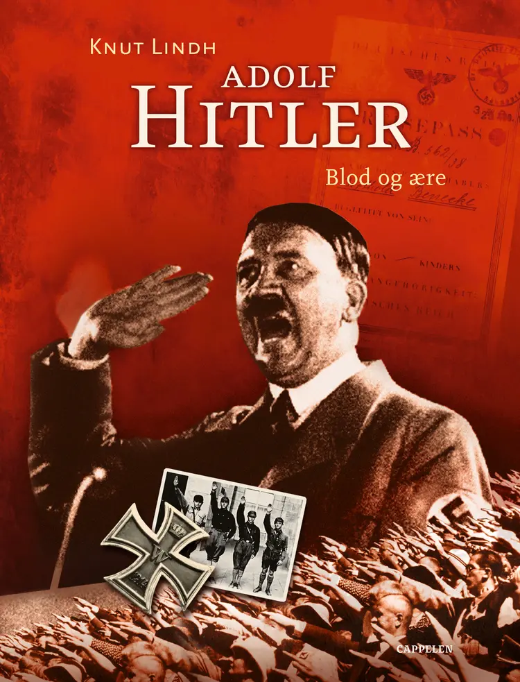 Omslag Adolf Hitler av Knut Lindh (Innbundet)