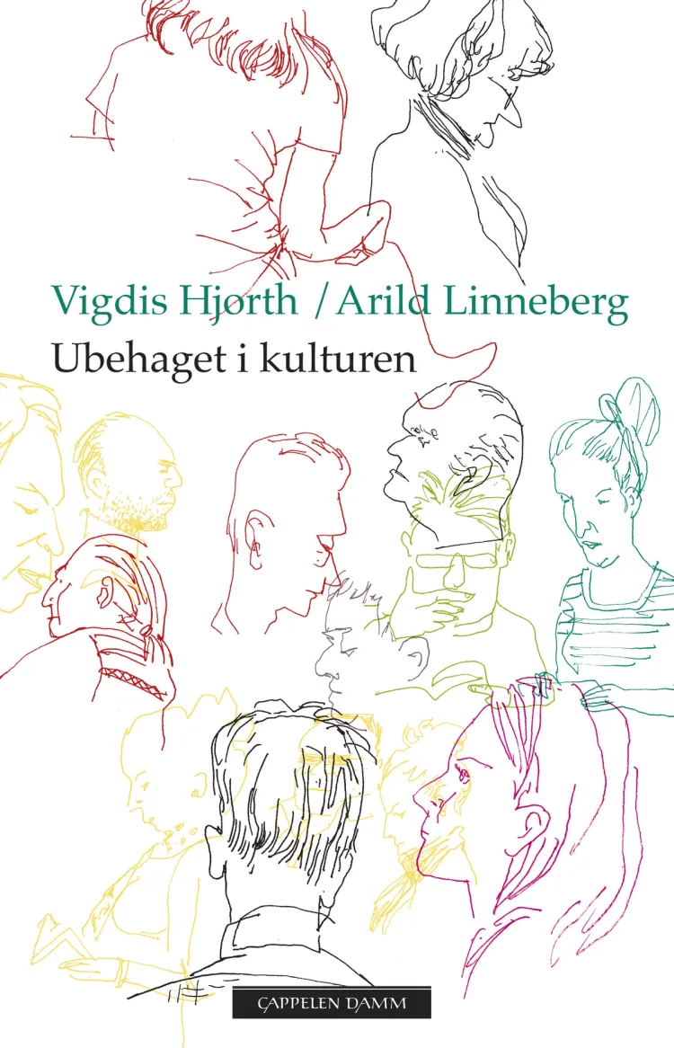 Omslag Ubehaget i kulturen av Vigdis Hjorth og Arild Linneberg (Heftet)