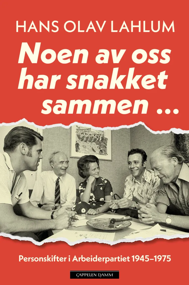 Omslag Noen av oss har snakket sammen ... av Hans Olav Lahlum (Ebok)