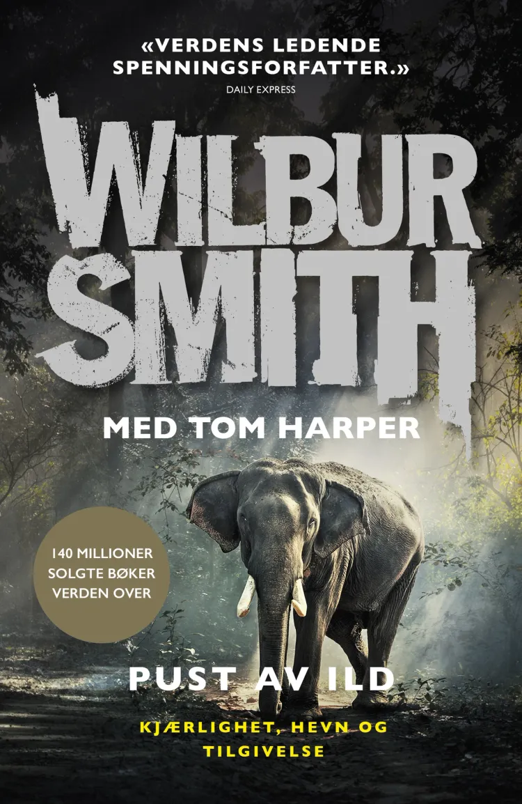 Omslag Pust av ild av Wilbur Smith (Heftet)
