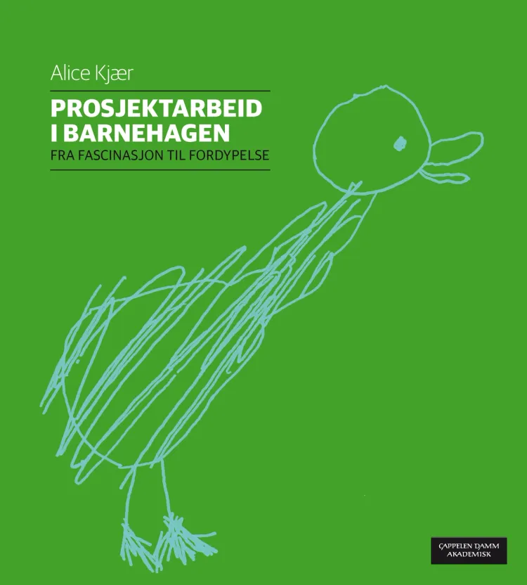 Omslag Prosjektarbeid i barnehagen av Alice Kjær (Heftet)