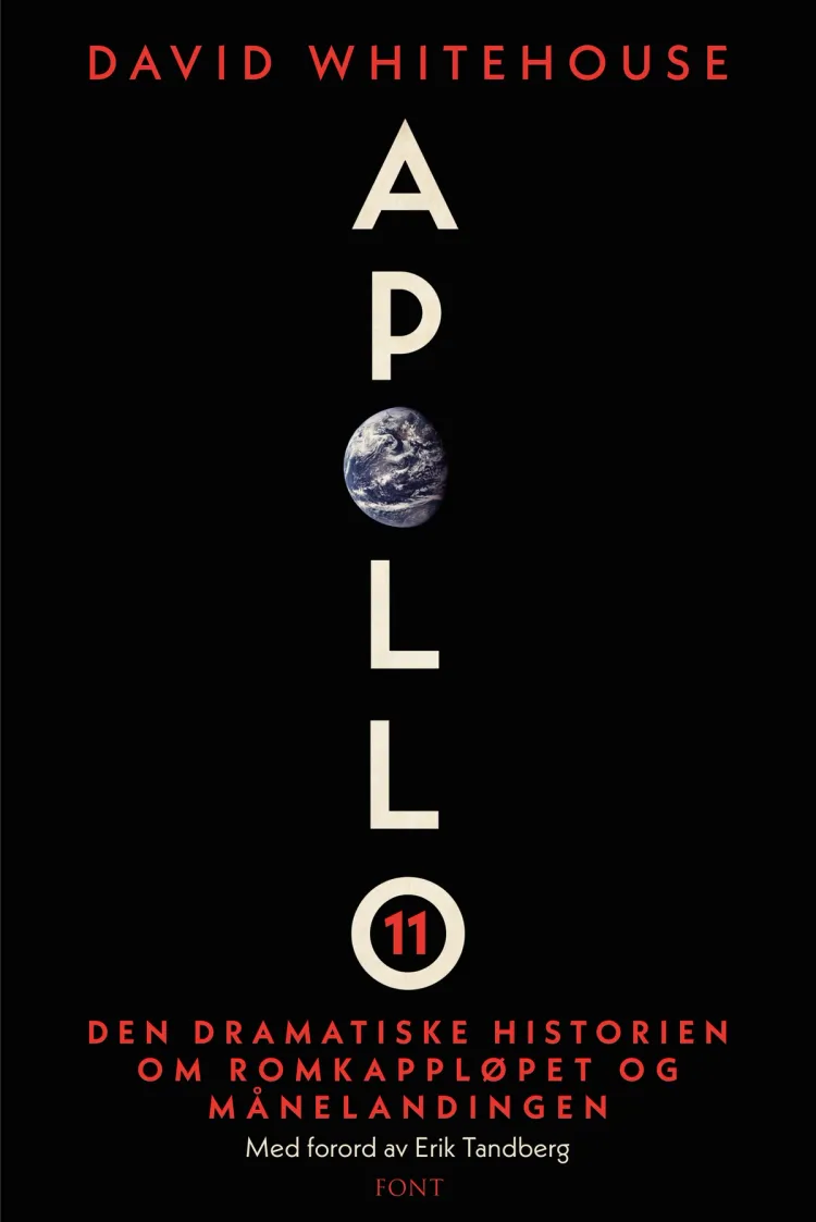 Omslag Apollo 11 av David Whitehouse (Innbundet)