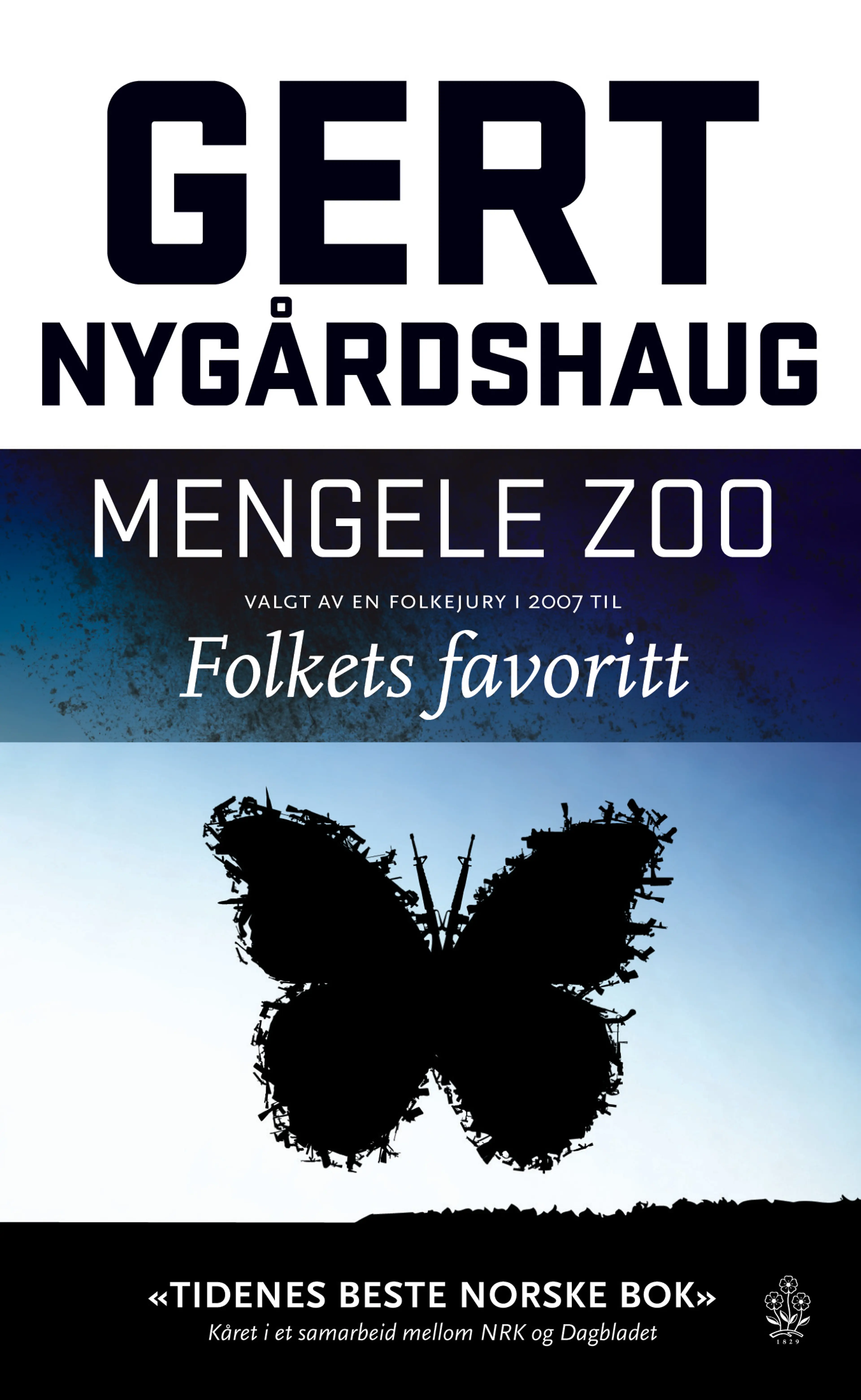 Omslag Mengele Zoo av Gert Nygårdshaug (Heftet)