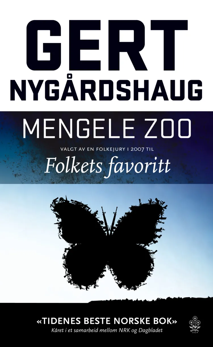 Omslag Mengele Zoo av Gert Nygårdshaug (Heftet)