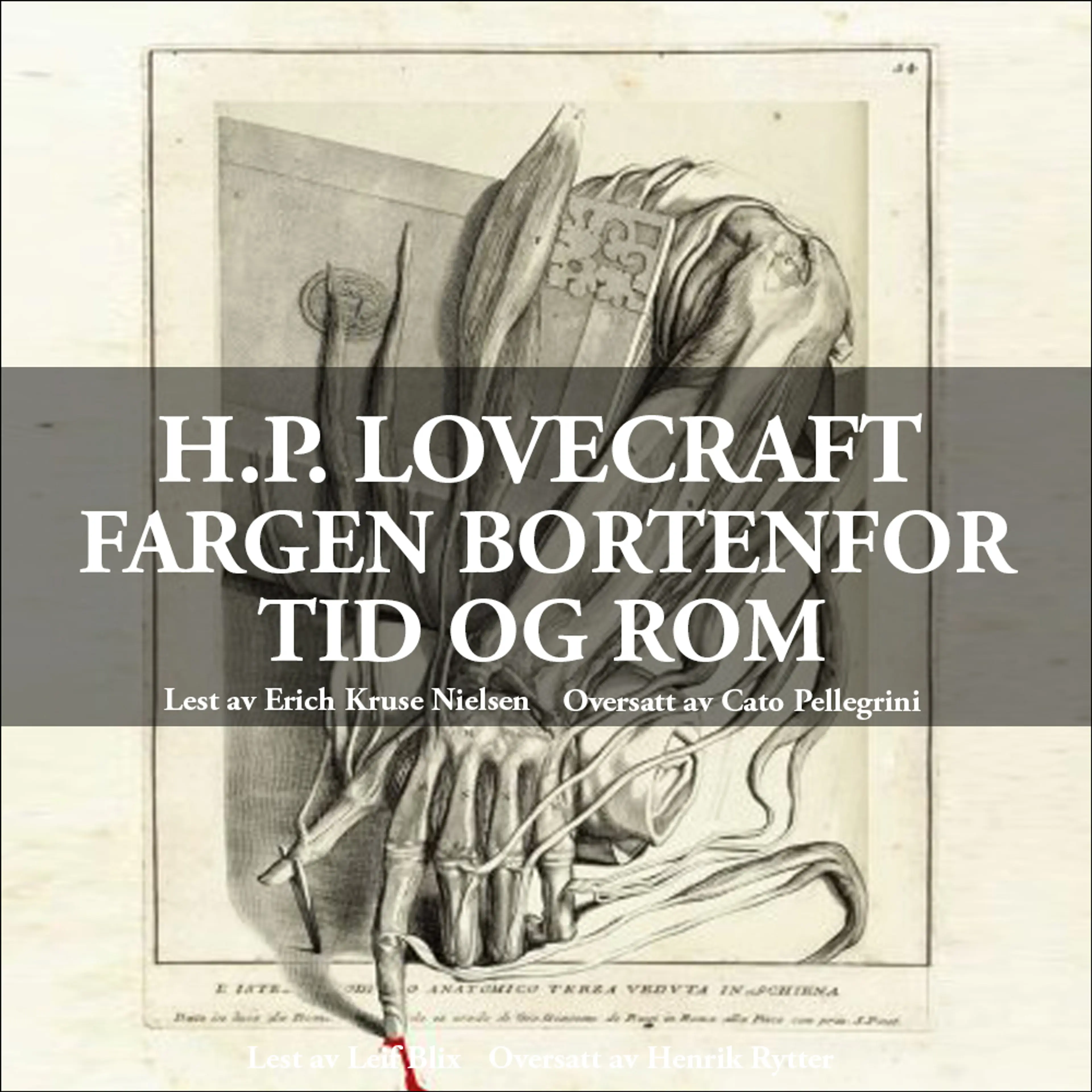 Omslag Fargen bortenfor tid og rom av Howard Phillips Lovecraft (Lydbok)