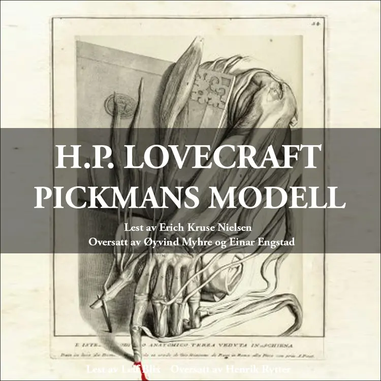Omslag Pickmans modell av Howard Phillips Lovecraft (Nedlastbar lydbok)