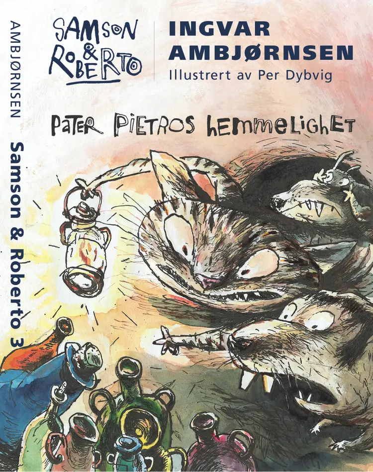 Omslag Pater Pietros hemmelighet av Ingvar Ambjørnsen (Innbundet)