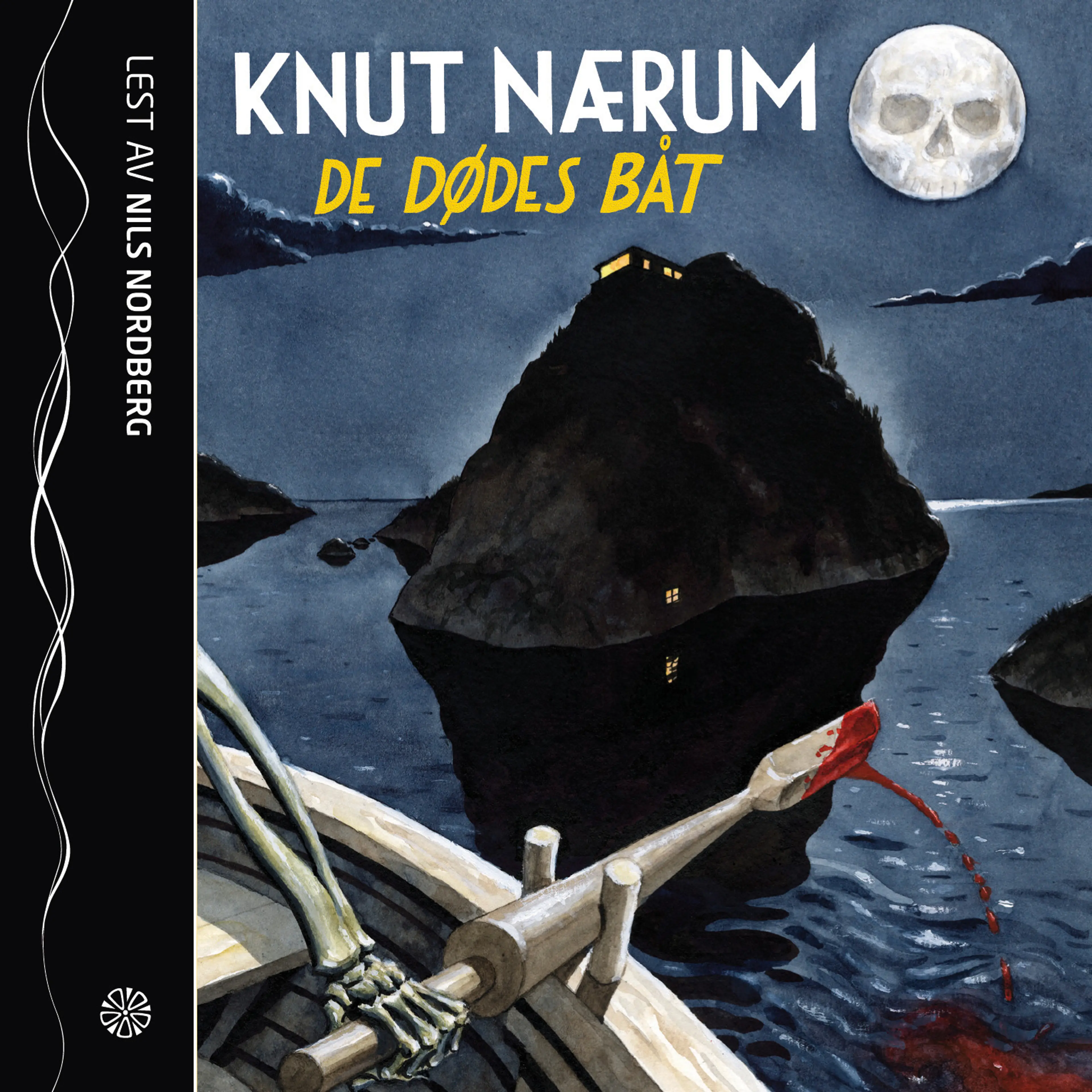 Omslag De dødes båt av Knut Nærum (Lydbok)