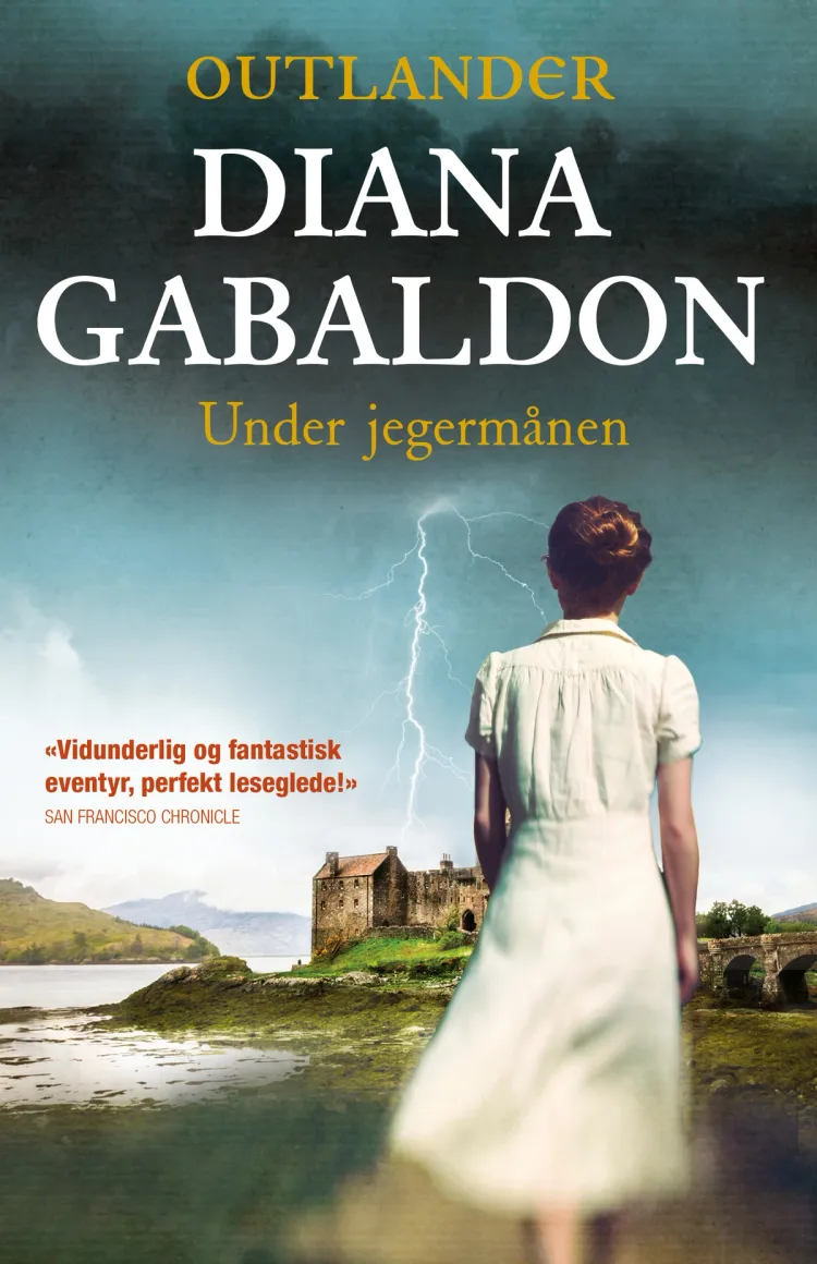 Omslag Under jegermånen av Diana Gabaldon (Ebok)