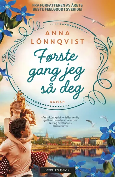Omslag Første gang jeg så deg av Anna Lönnqvist (Heftet)