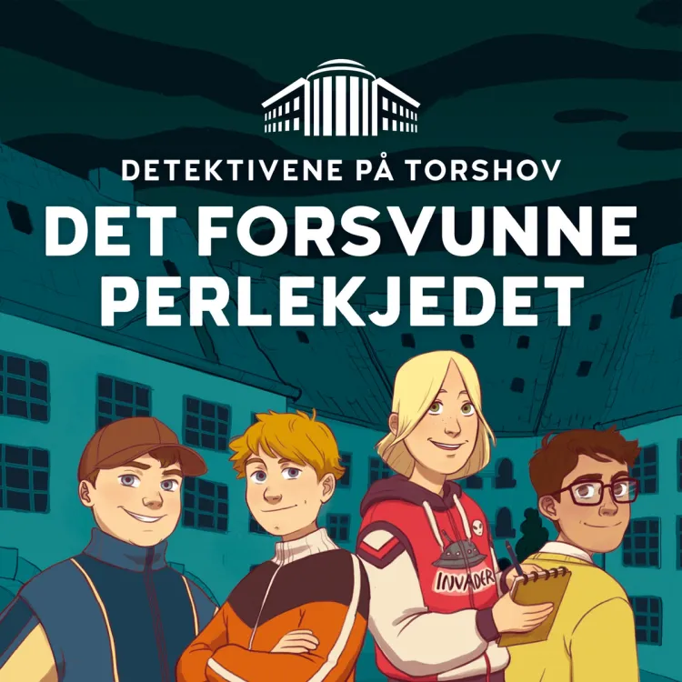 Omslag Detektivene på Torshov: Det forsvunne perlekjedet av Samuel Bjørk (Lydbok)