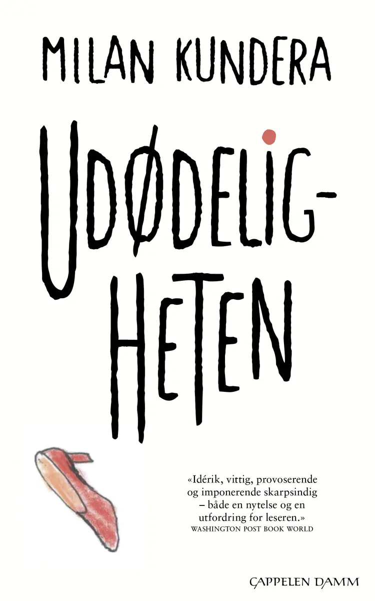 Omslag Udødeligheten av Milan Kundera (Heftet)