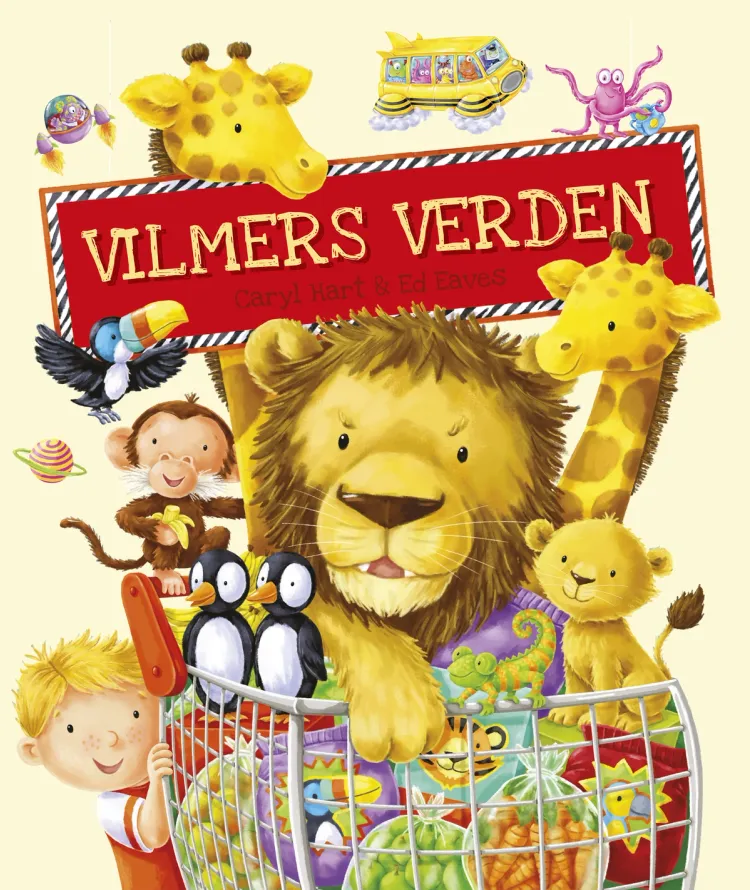 Omslag Vilmers verden av Caryl Hart (Innbundet)