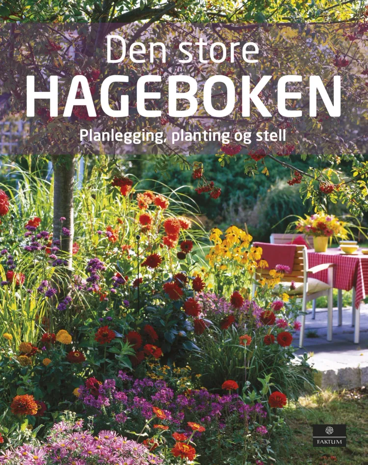 Omslag Den store hageboken (Innbundet)
