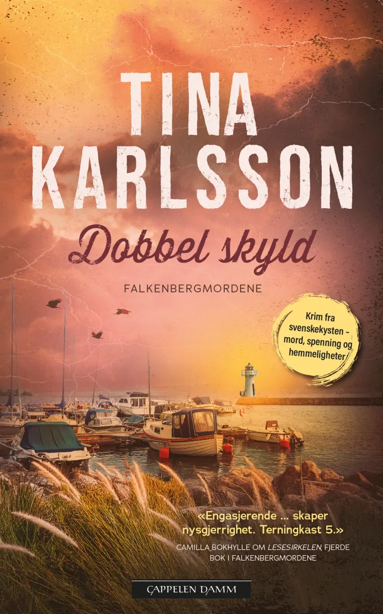 Omslag Dobbel skyld av Tina Karlsson (Heftet)