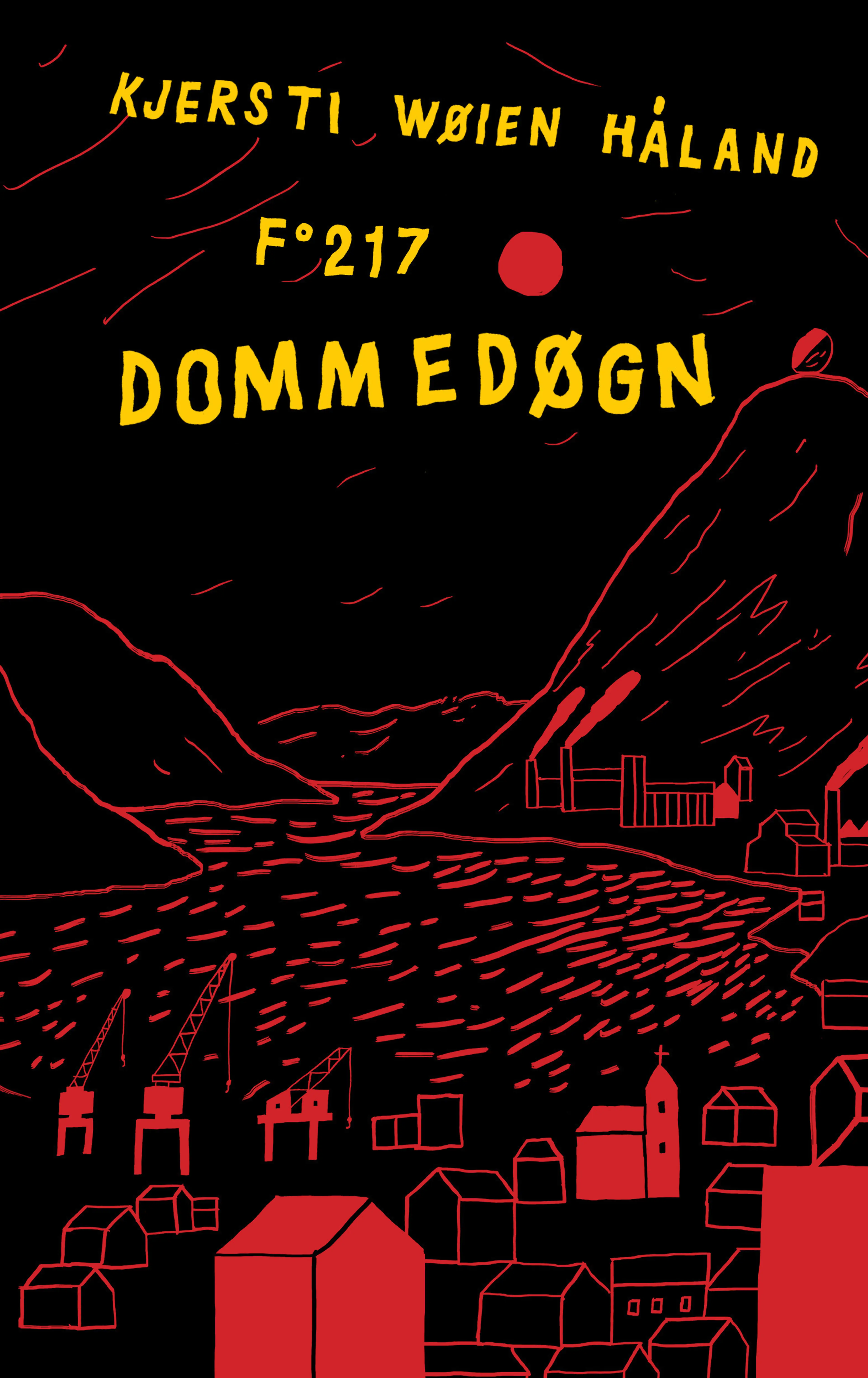 Omslag Dommedøgn av Kjersti Wøien Håland (Innbundet)