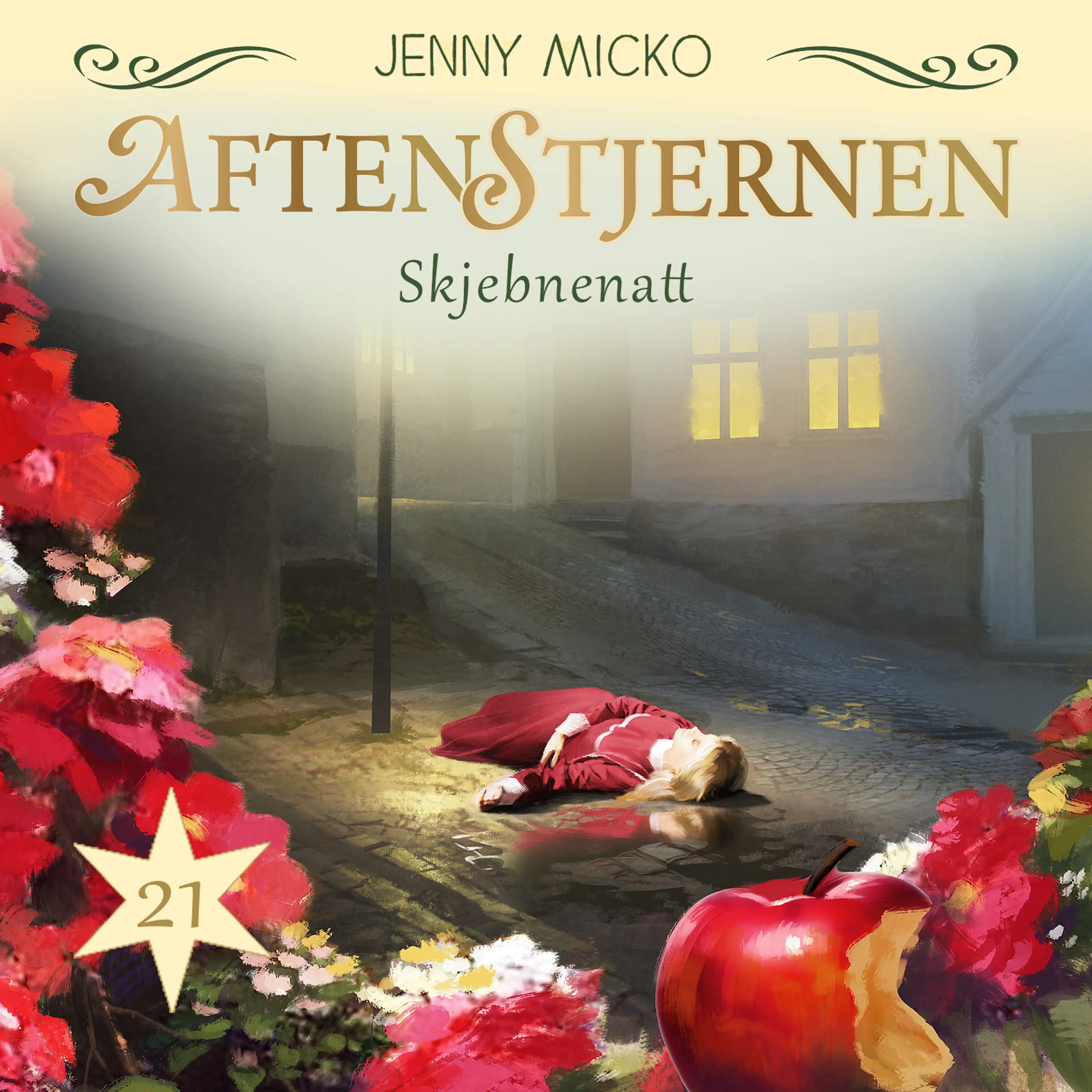 Omslag Skjebnenatt av Jenny Micko (Lydbok)