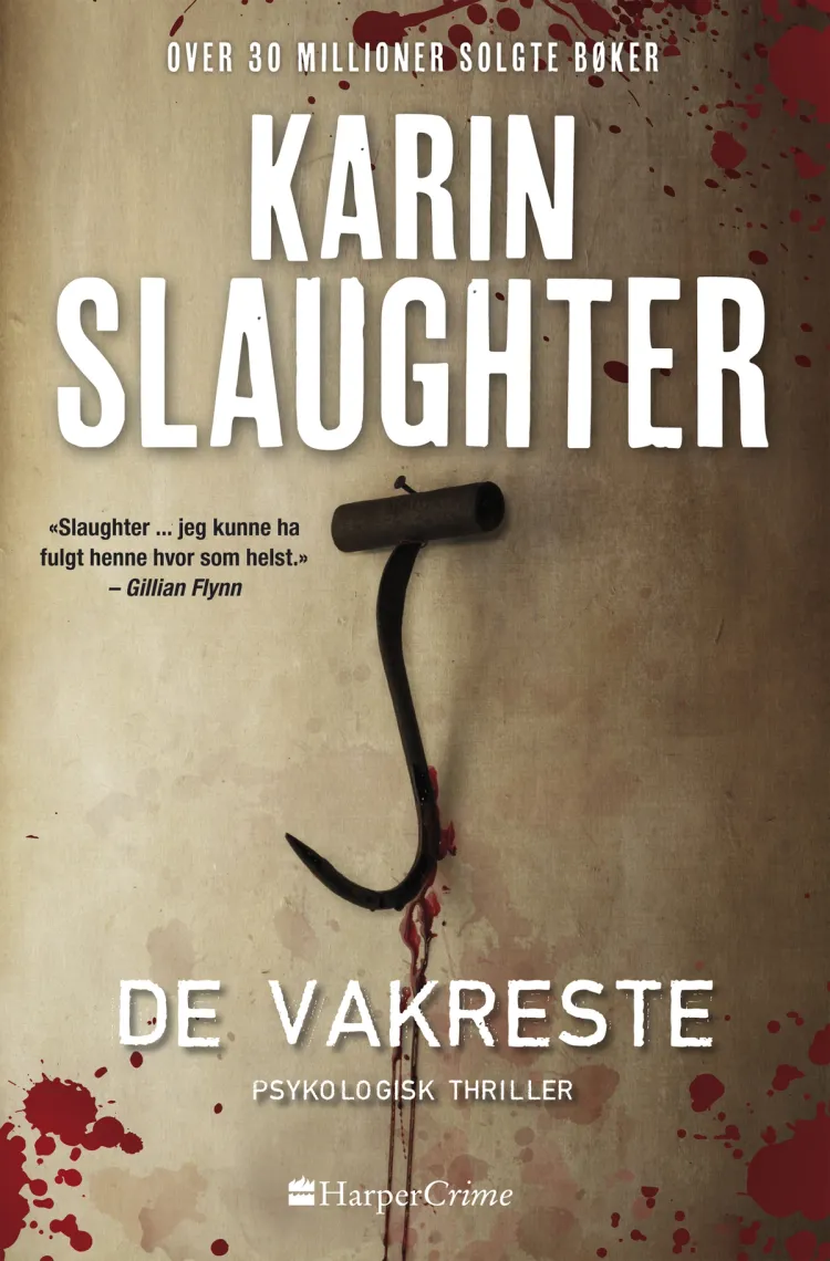 Omslag De vakreste av Karin Slaughter (Innbundet)
