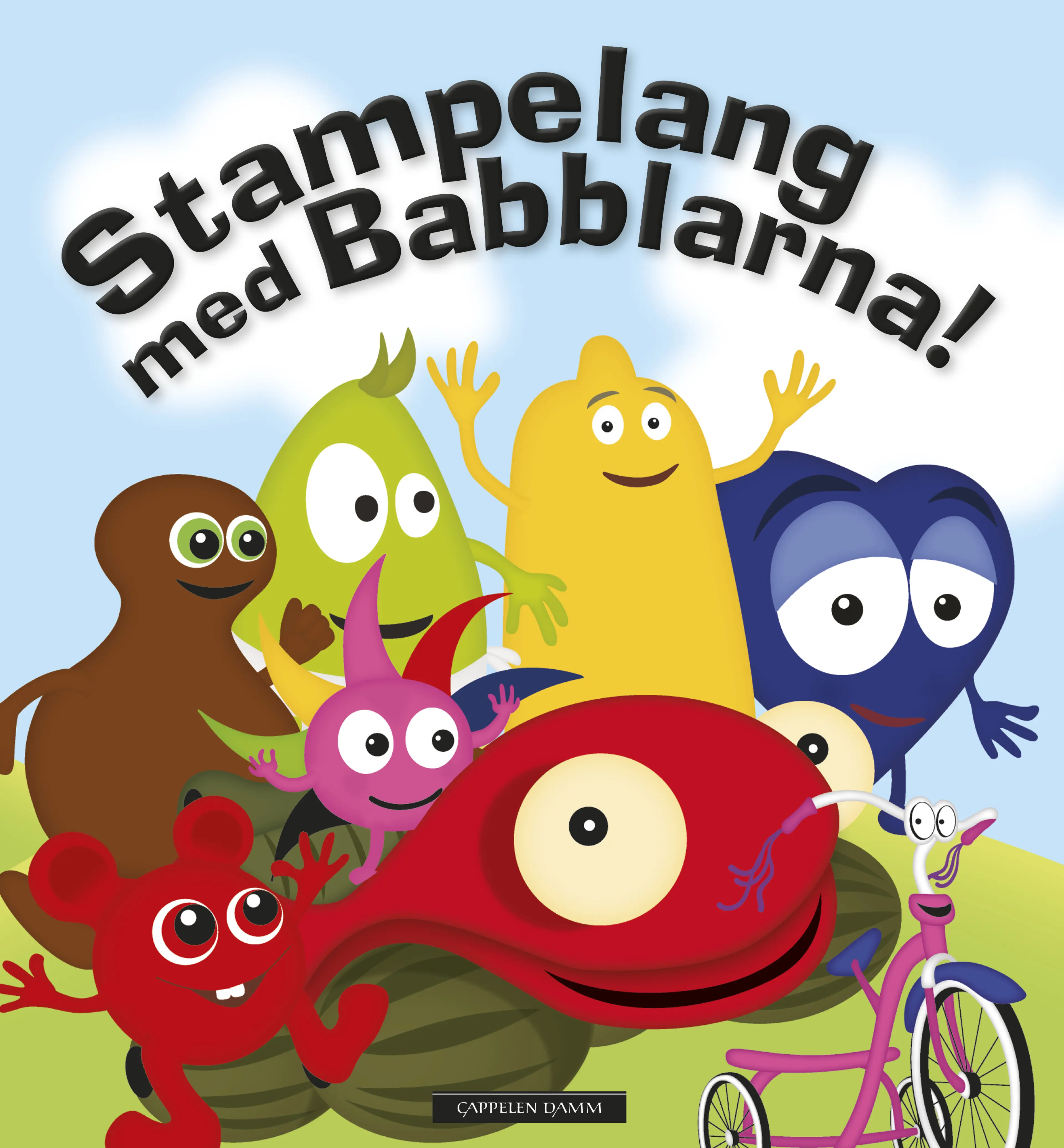Omslag Stampelang med Babblarna! av Anneli Tisell (Ebok)