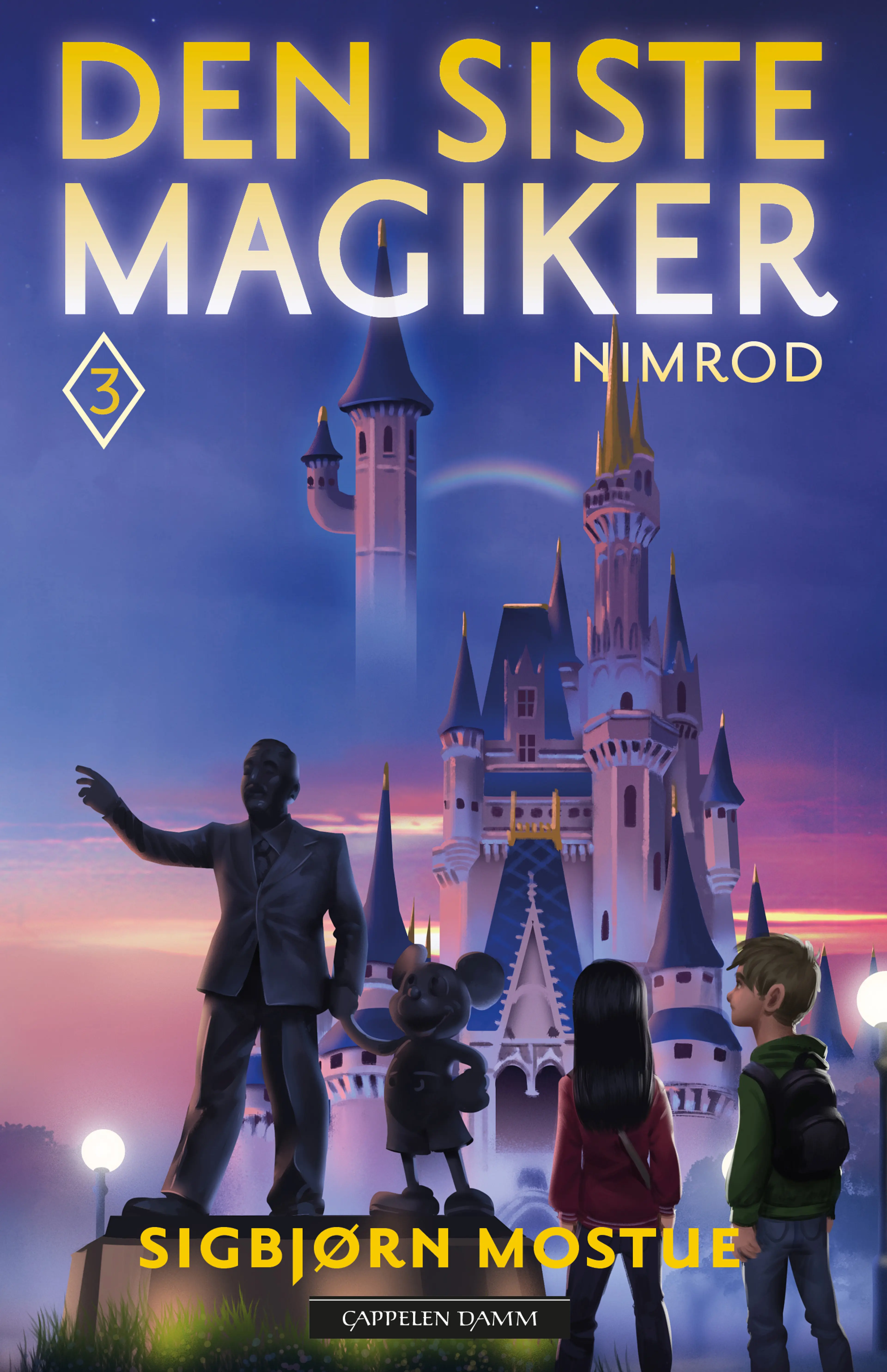 Omslag Den siste magiker 3: Nimrod av Sigbjørn Mostue (Heftet)