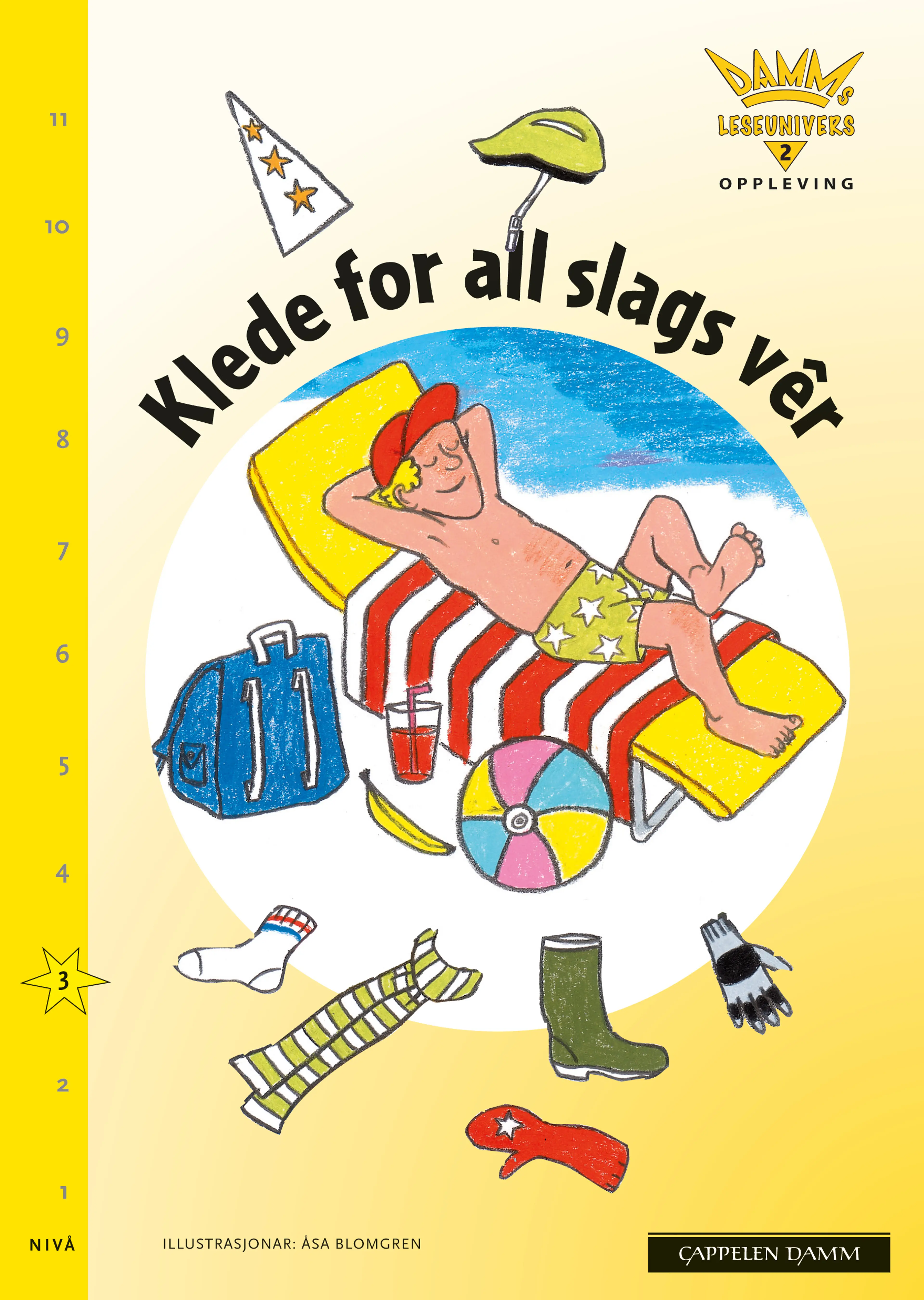 Omslag Damms leseunivers 2 Opplevelse: Klede for all slags vêr (Heftet)