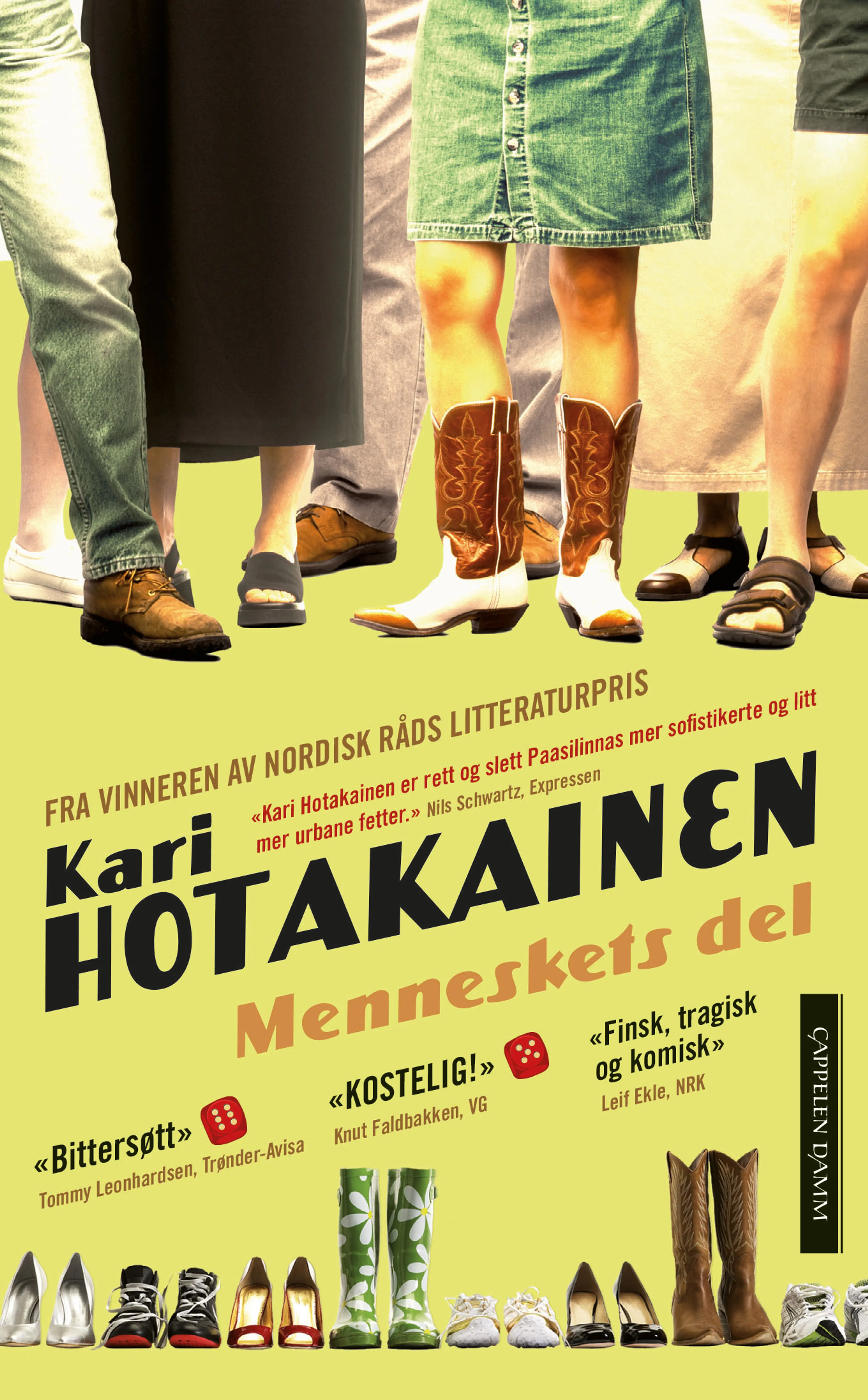 Omslag Menneskets del av Kari Hotakainen (Heftet)